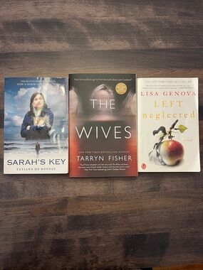 Beach reading for relaxing! 3 contemporary books.